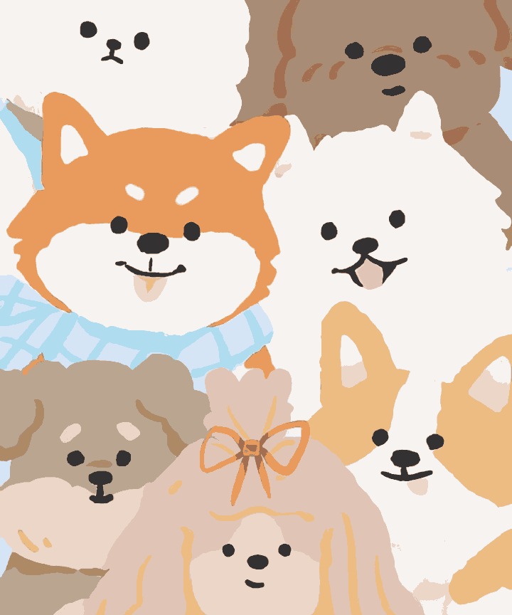 Cute Puppies together