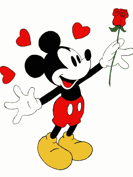 Mickey With Rose - Valentine Special