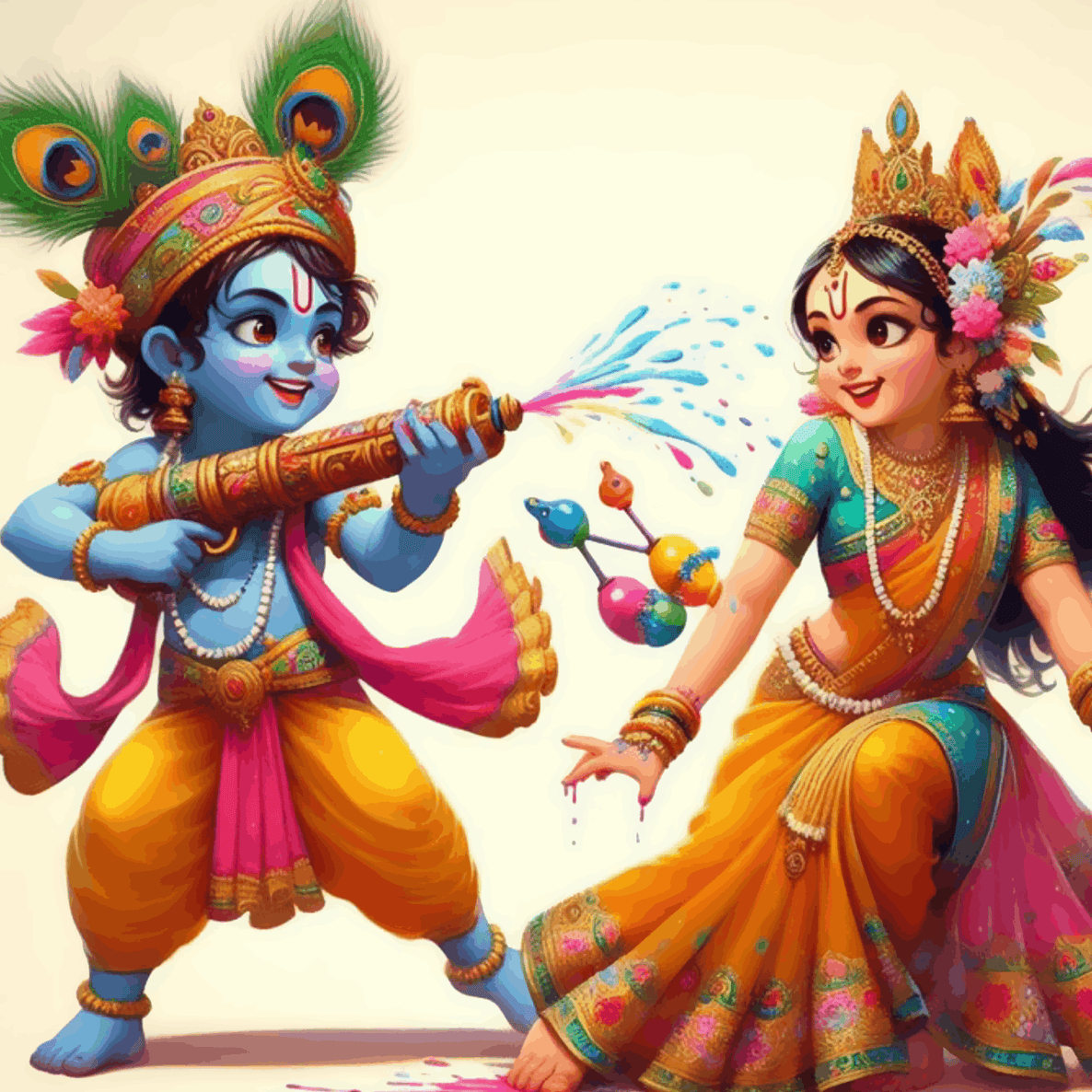 Radhe Shyam ki Holi