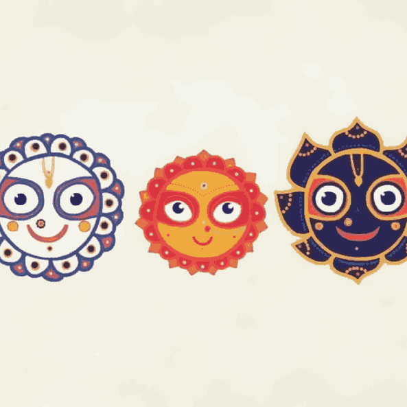 Divine Faces Of Jagannath