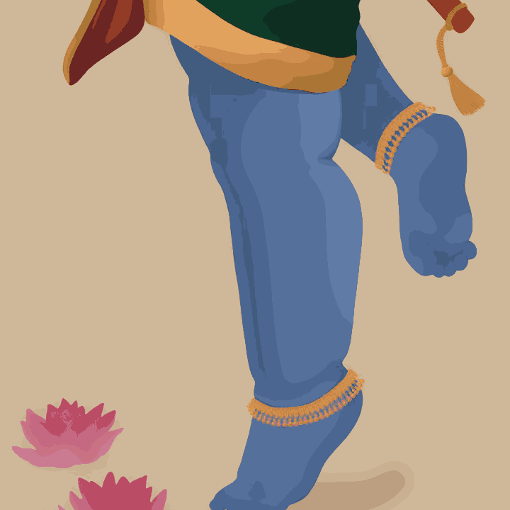 Lotus Path of Krishna