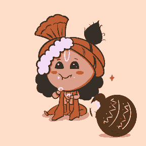 Little Krishna's Butter Delight