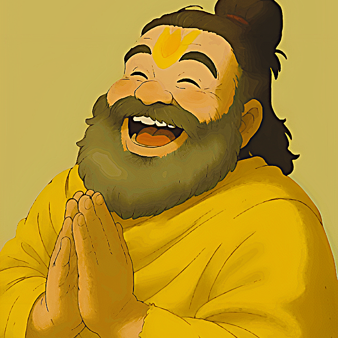 Premanandji Maharaj Ghibli Art - Ghibli Addition