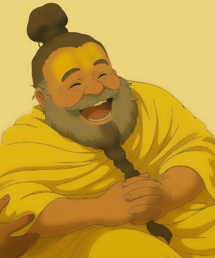 Cute Premanandji Maharaj - Ghibli Addition
