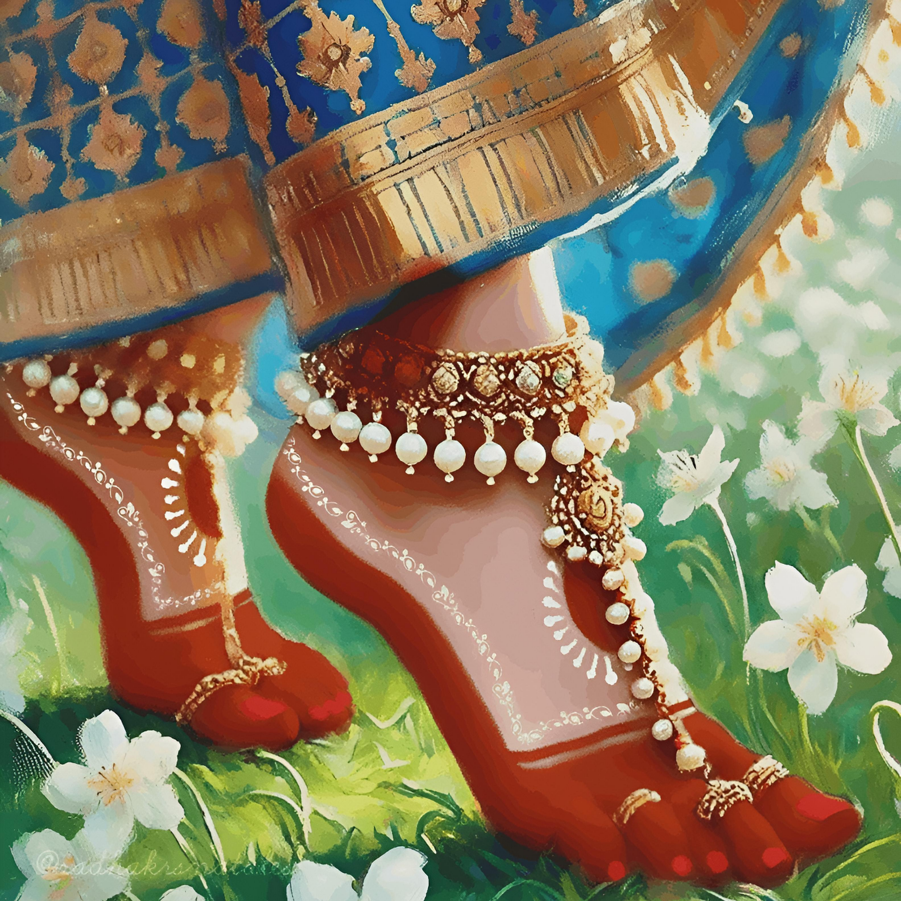 Grace of Vrindavan - Ghibli Addition Radha