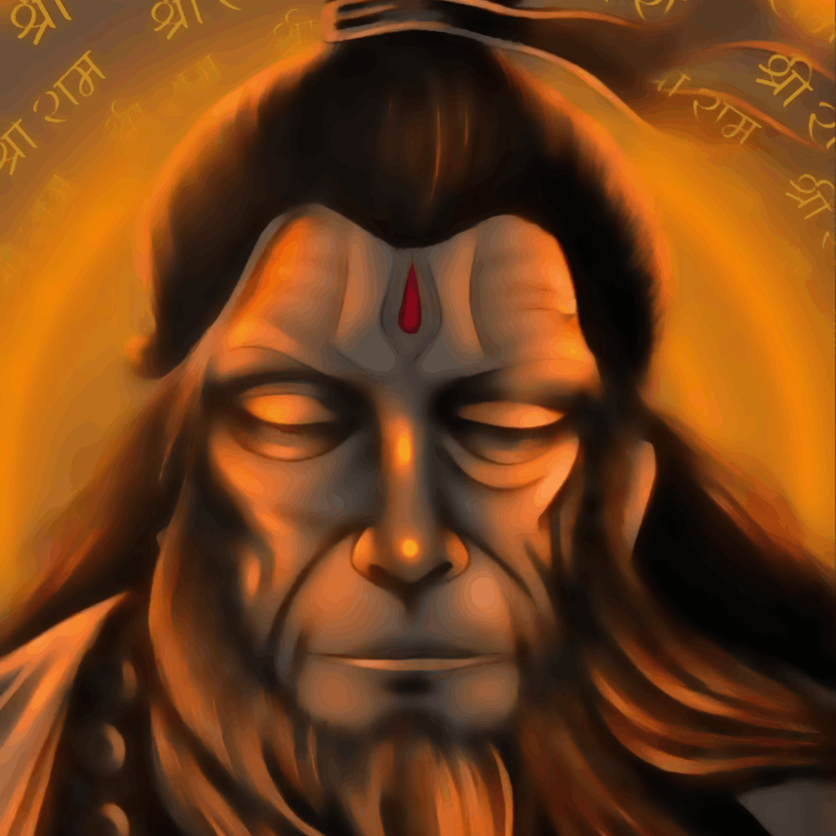 Hanuman and Cosmos - Hanumanji