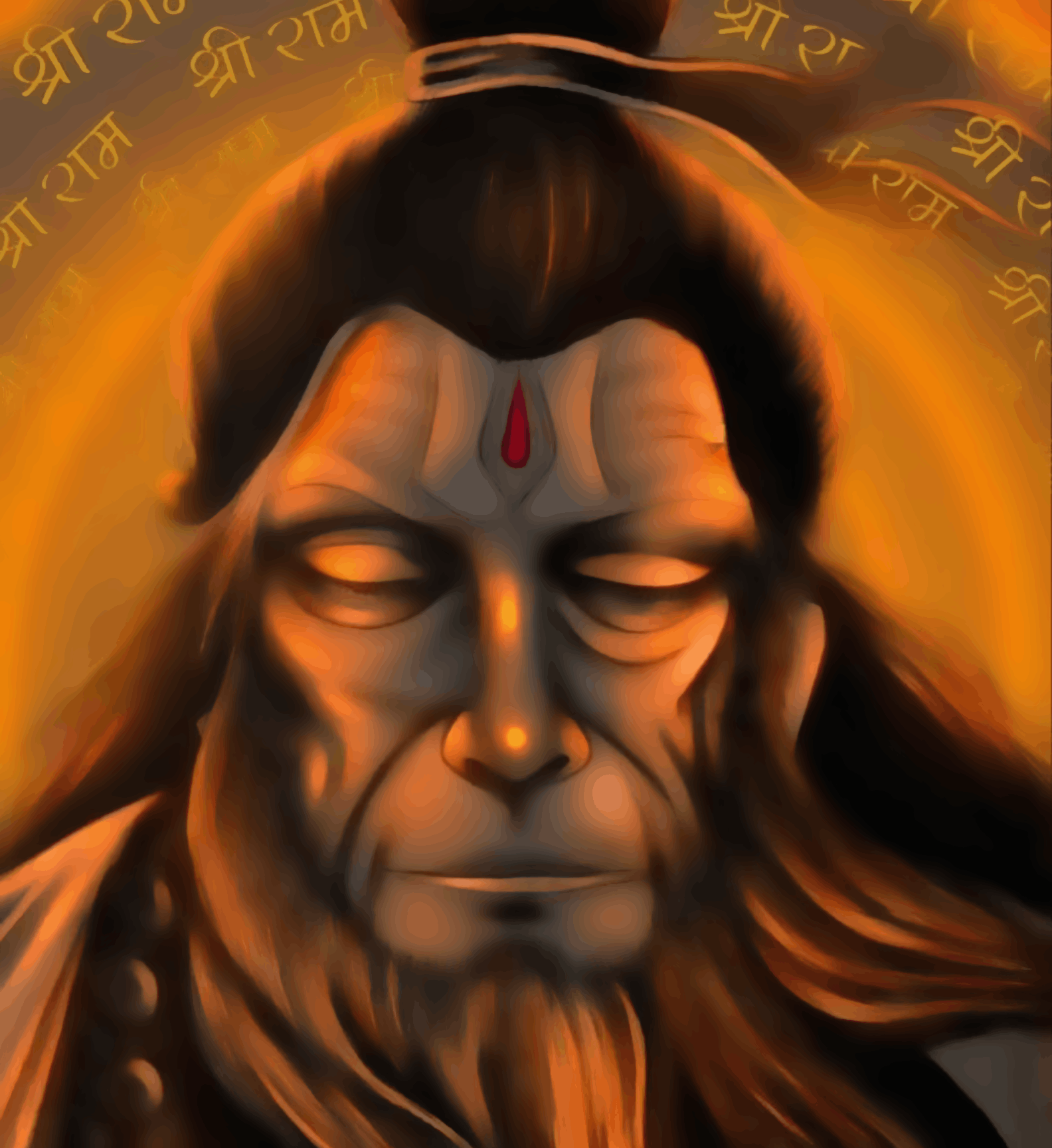 Hanuman and Cosmos - Hanumanji