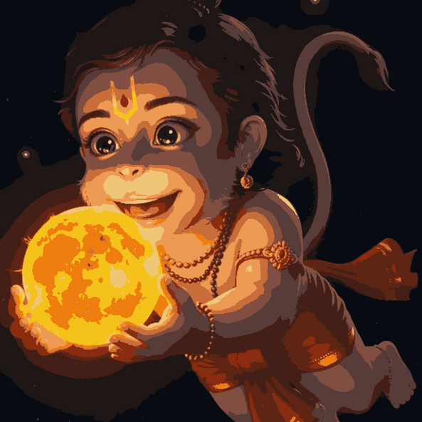Hanuman and the Sun : A Cosmic Connection
