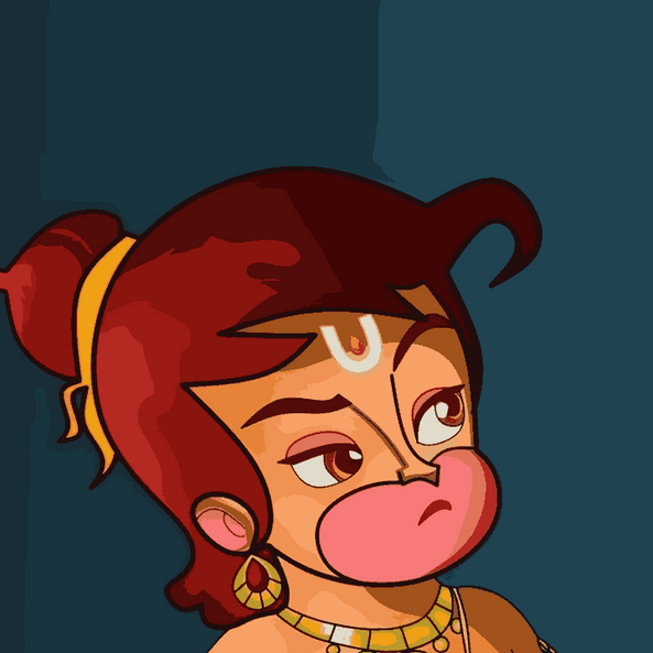 Hanuman's Curiousity