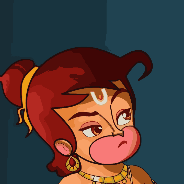 Hanuman's Curiousity