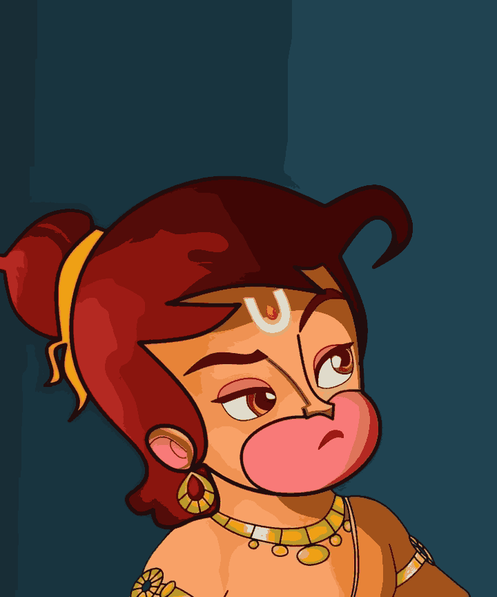 Hanuman's Curiousity