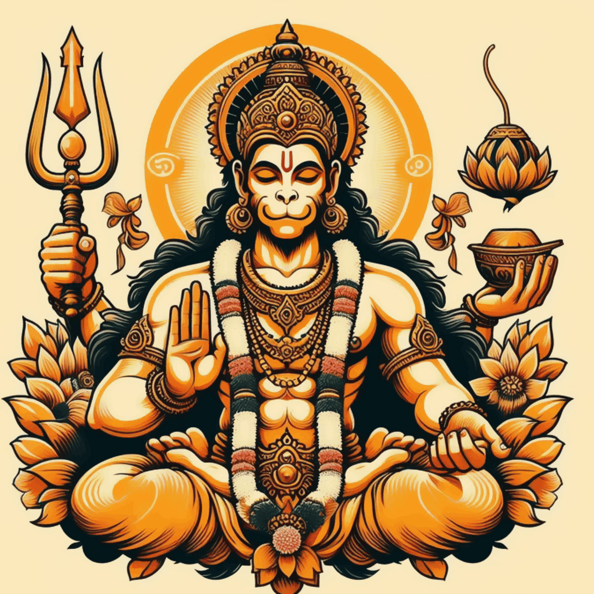 Jai Shree Ram - Hanumanji  The Devotee