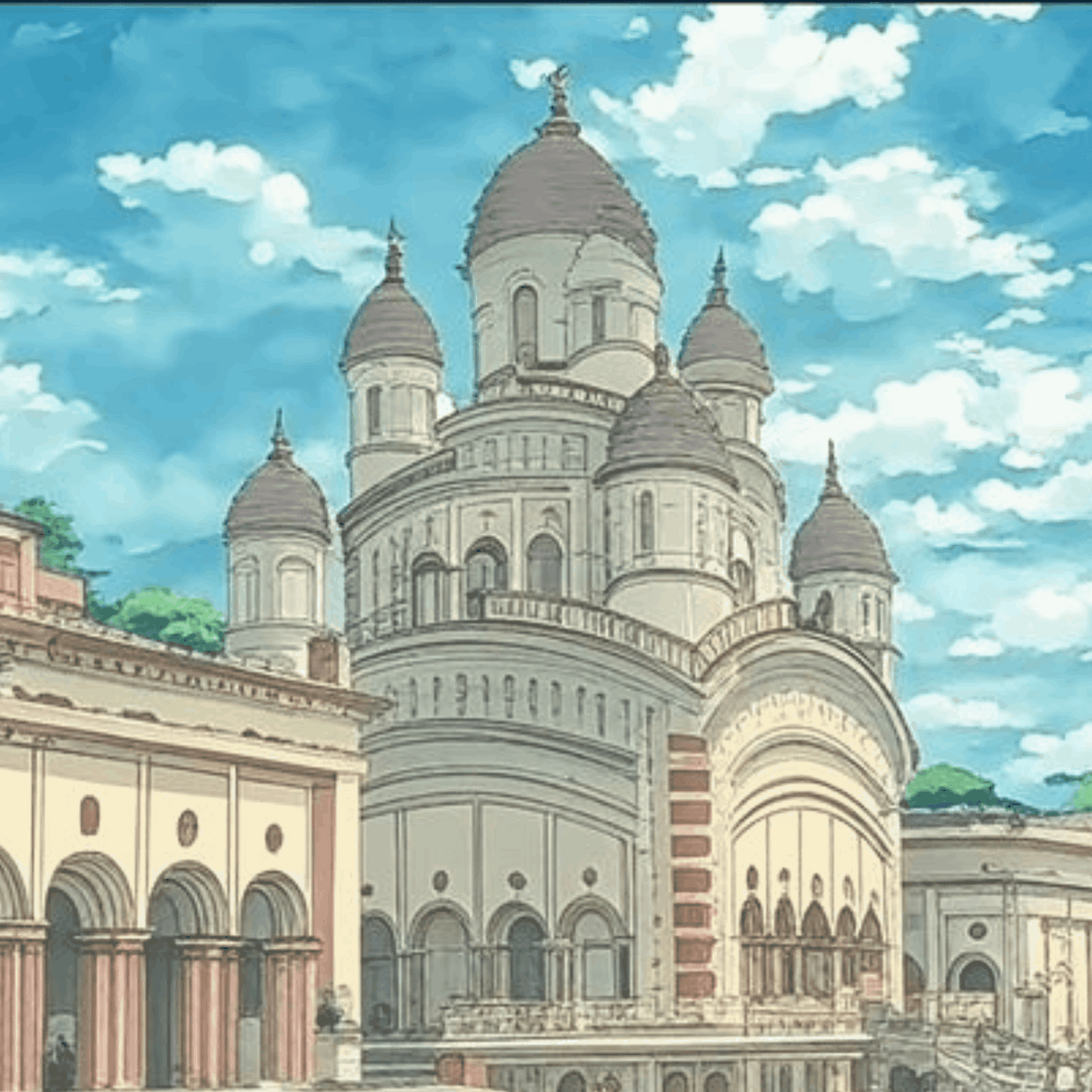 Dakshineshwar Kali Mandir - Ghibli Addition Maha kali