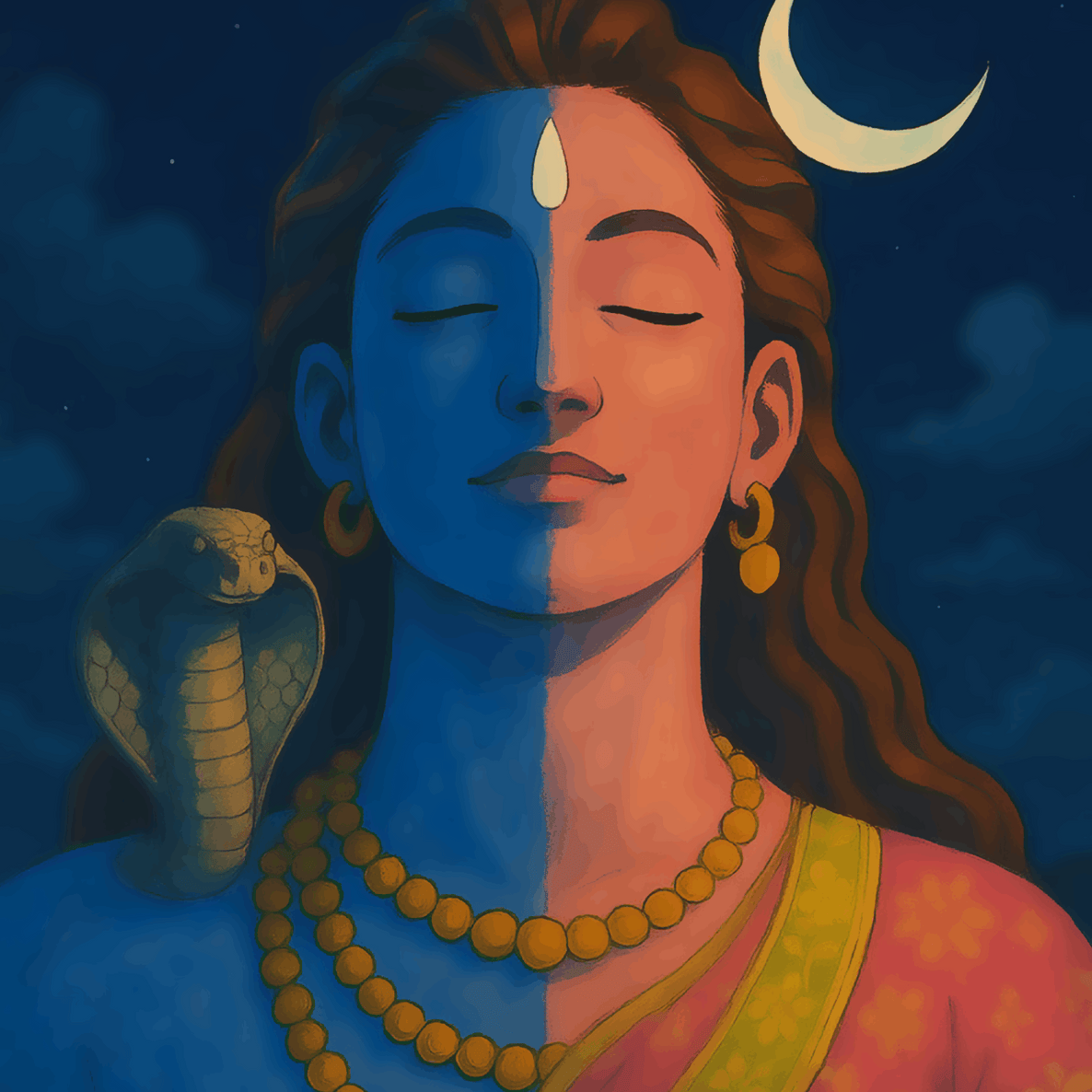 Ardh Narishvara - Ghibli Addition Mahadevji