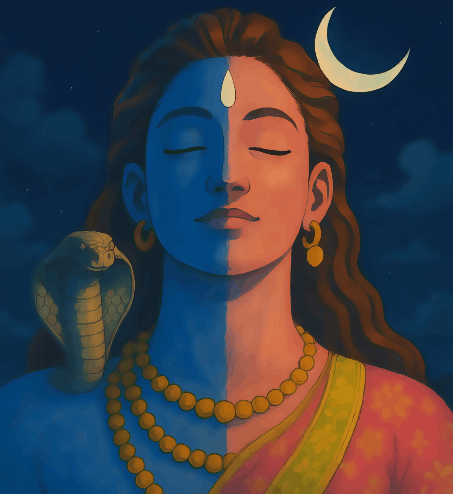 Ardh Narishvara - Ghibli Addition Mahadevji
