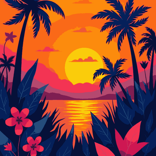 The sun bows gracefully - Summer Edition