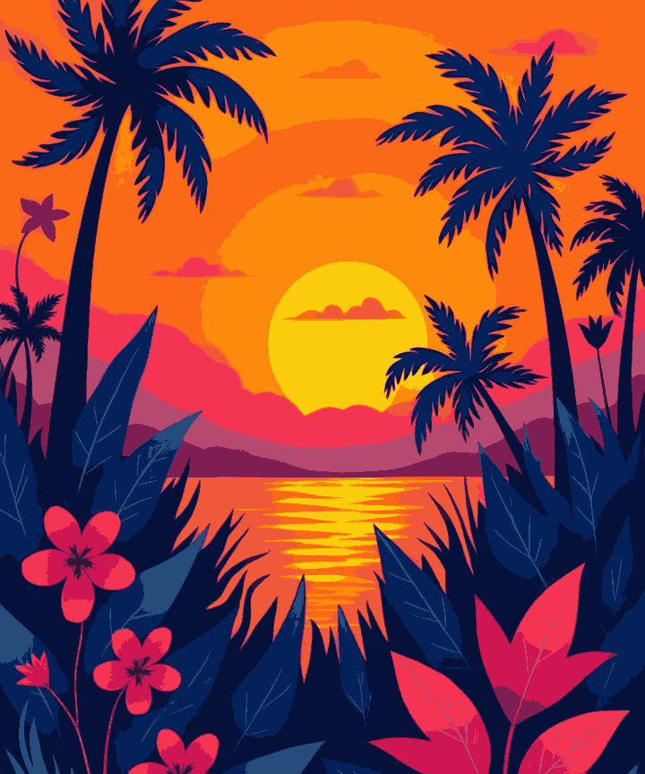 The sun bows gracefully - Summer Edition