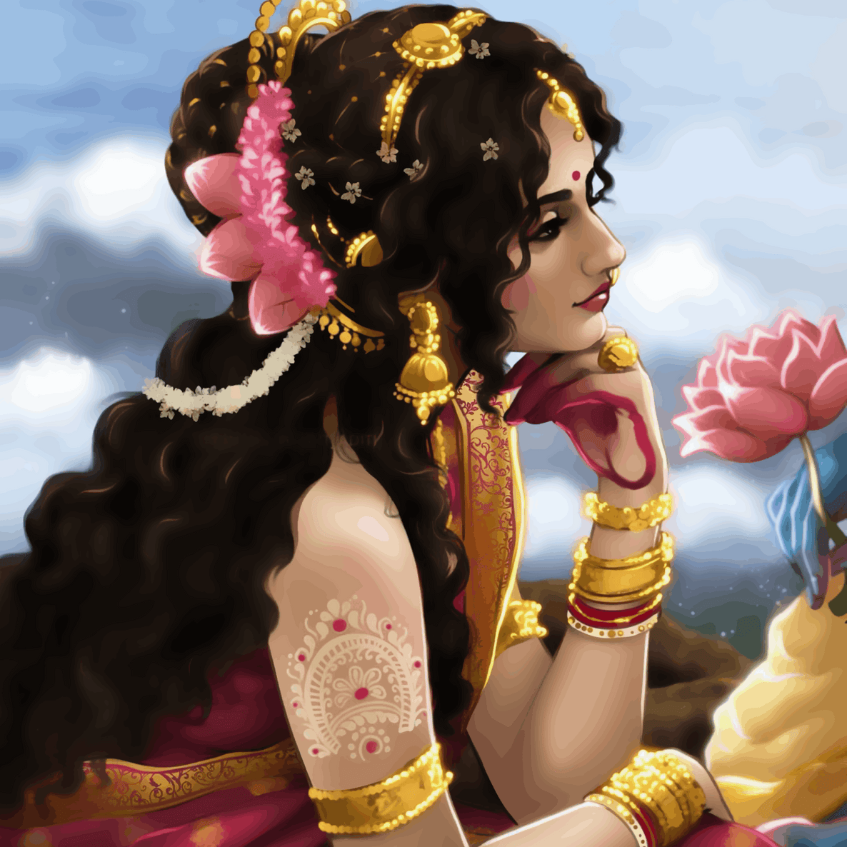 Mahalakshmi Roop - Radharani