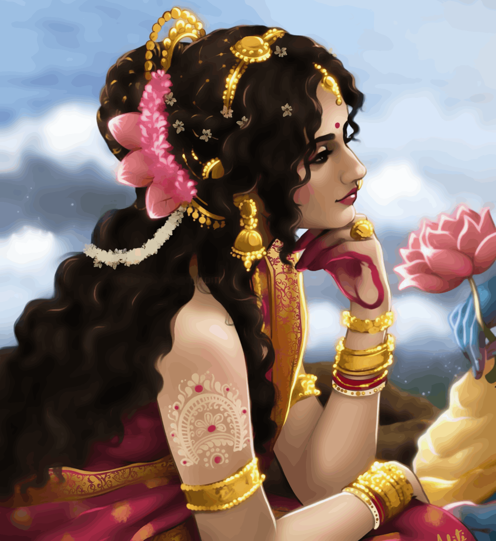 Mahalakshmi Roop - Radharani