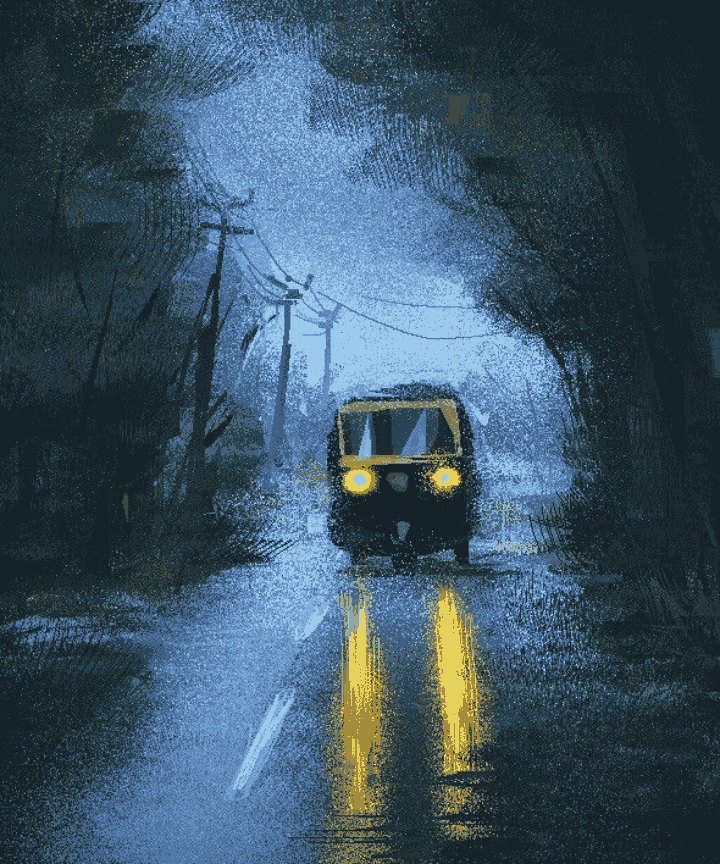 Soaked Streets & Yellow Seat - Monsoon Edition