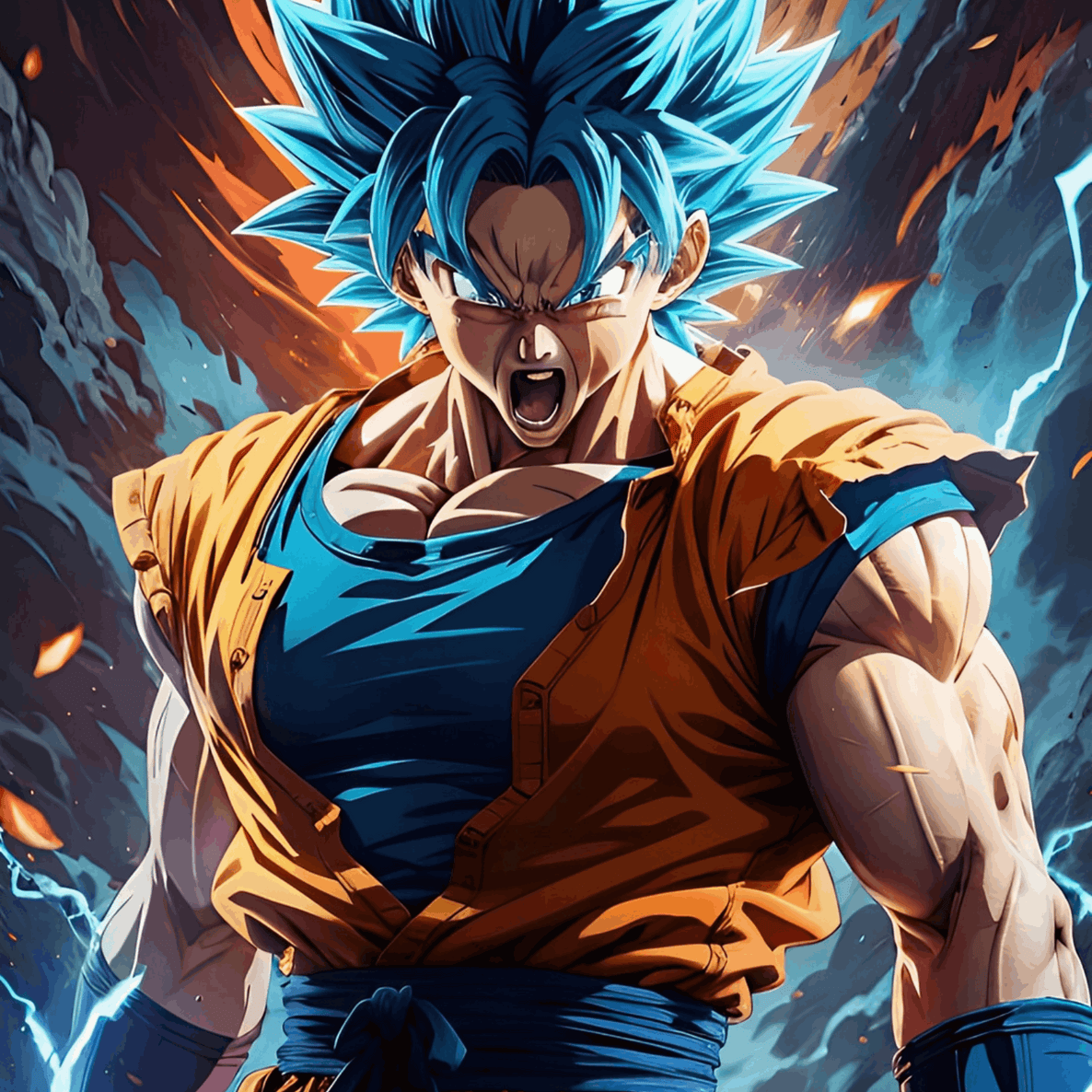 Super Saiyan Blue - Goku