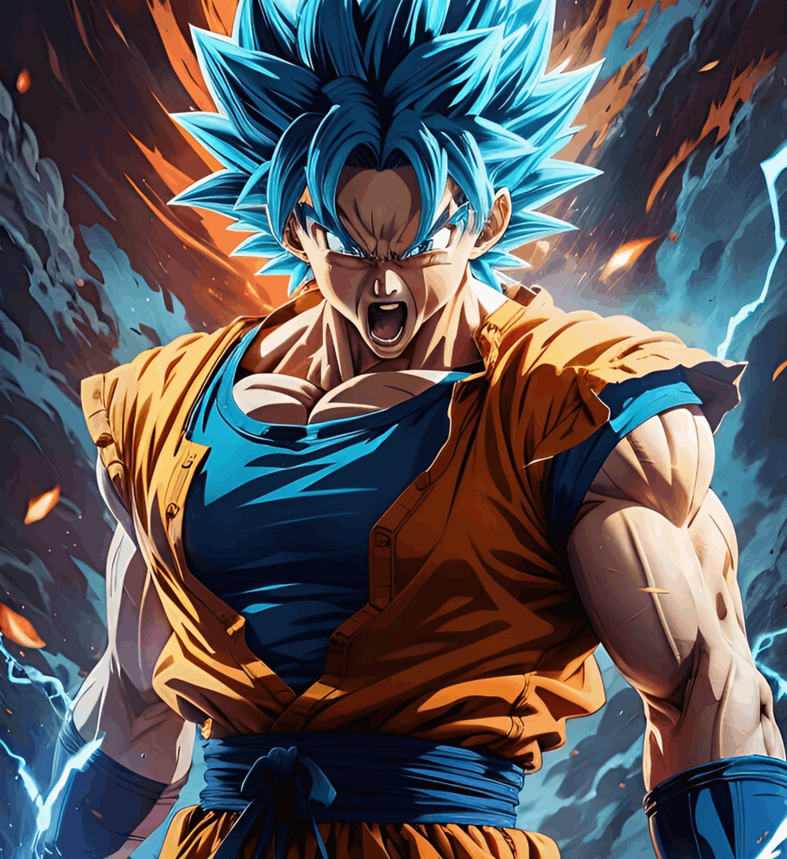 Super Saiyan Blue - Goku