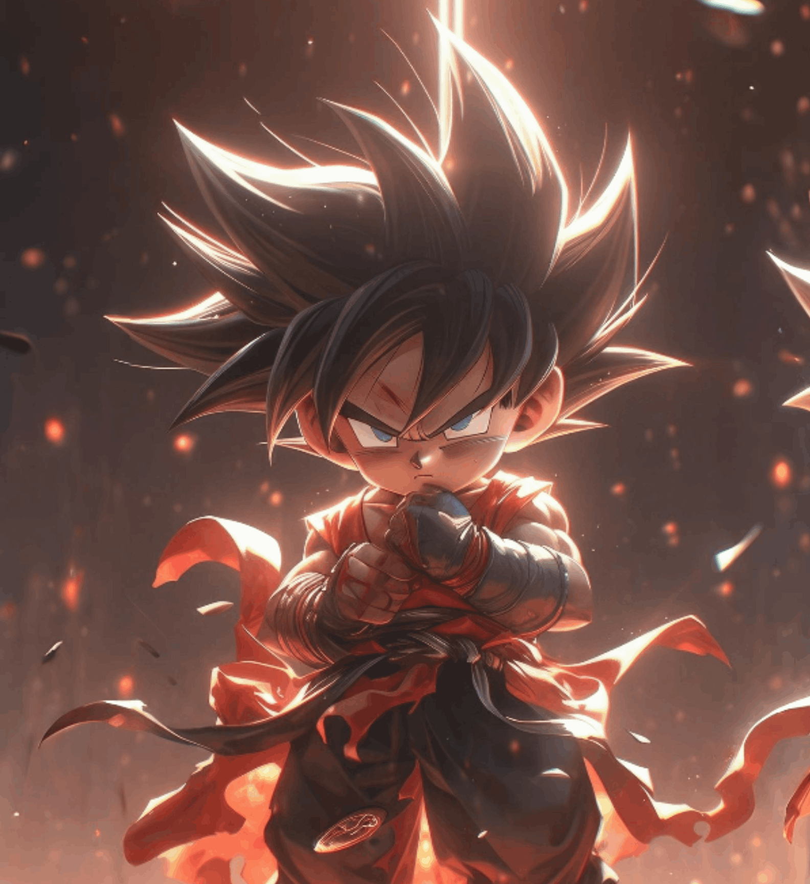 Little Saiyan Strength - Goku