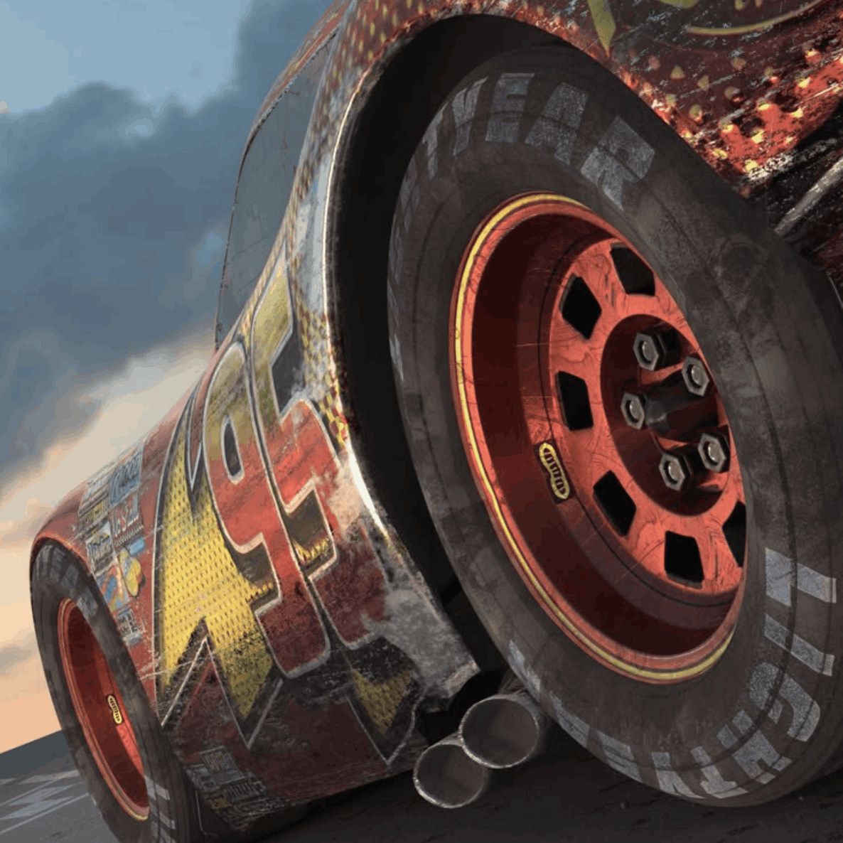 Rust-eze Lightning McQueenie - Car Edition