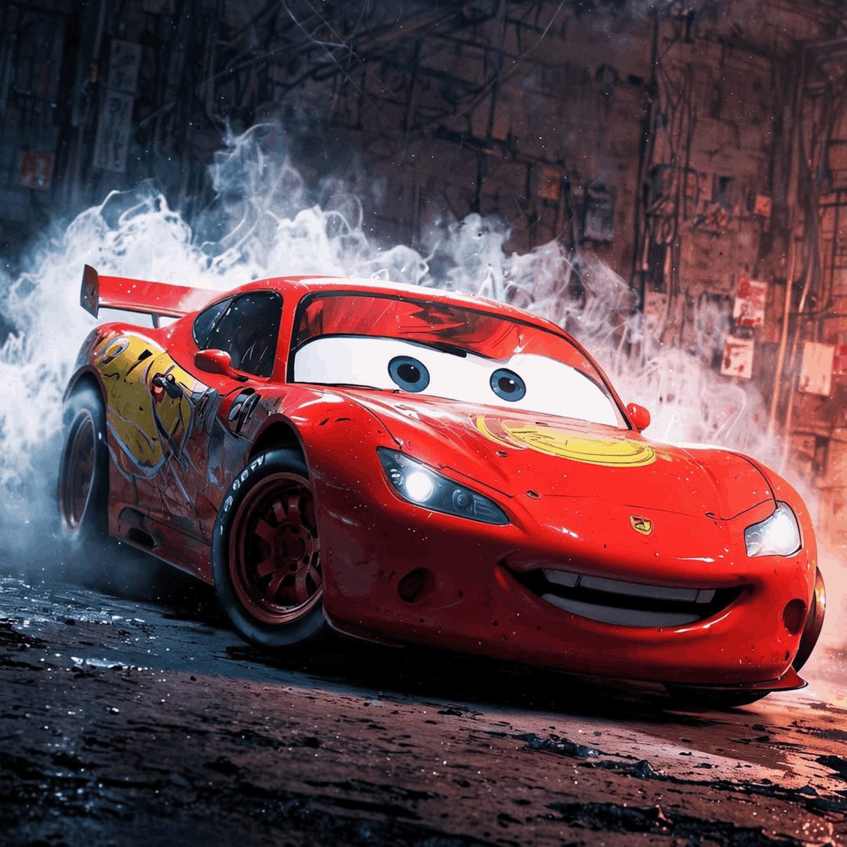 Lightning McQueen on Drift - Cars Edition