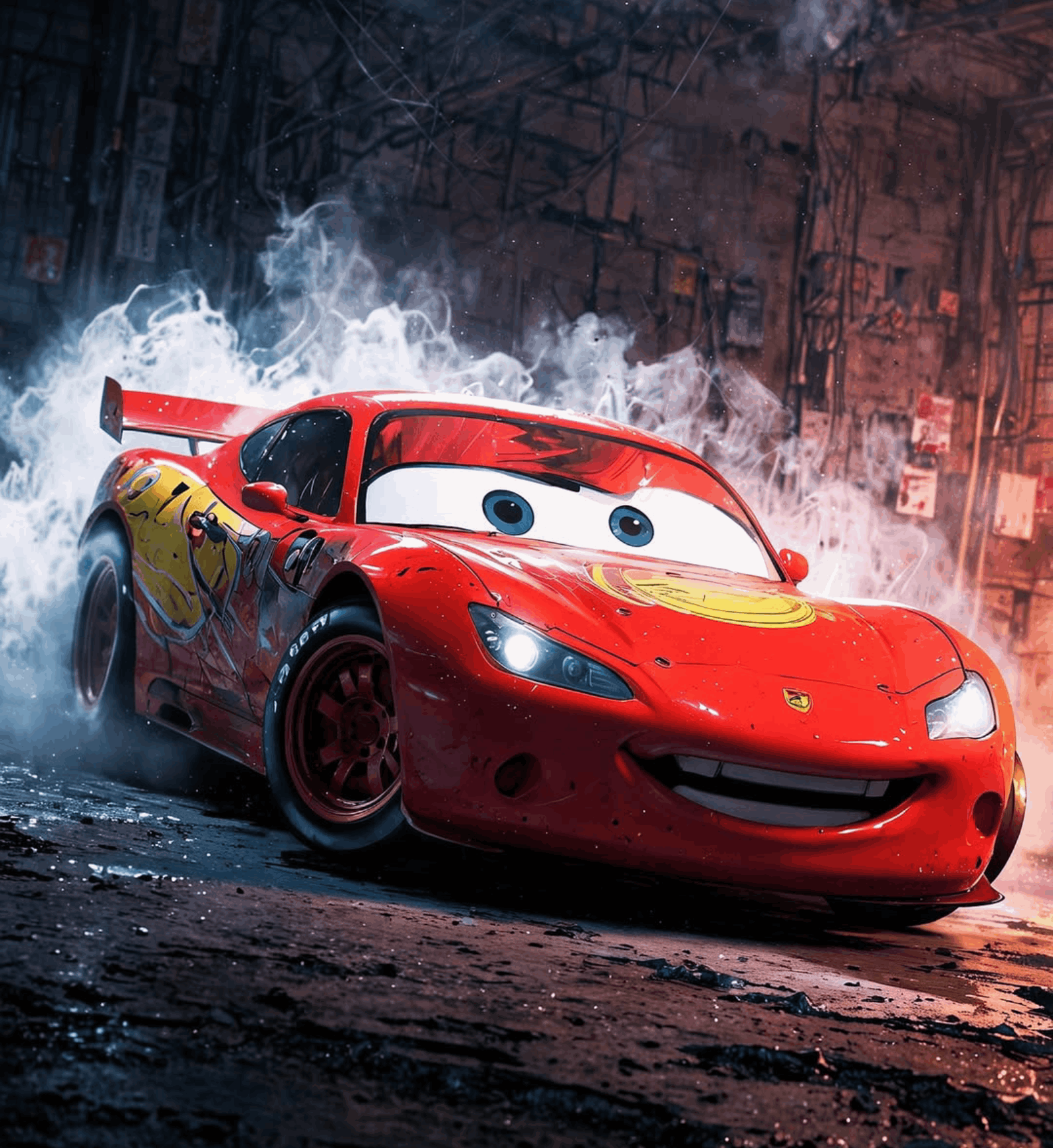 Lightning McQueen on Drift - Cars Edition