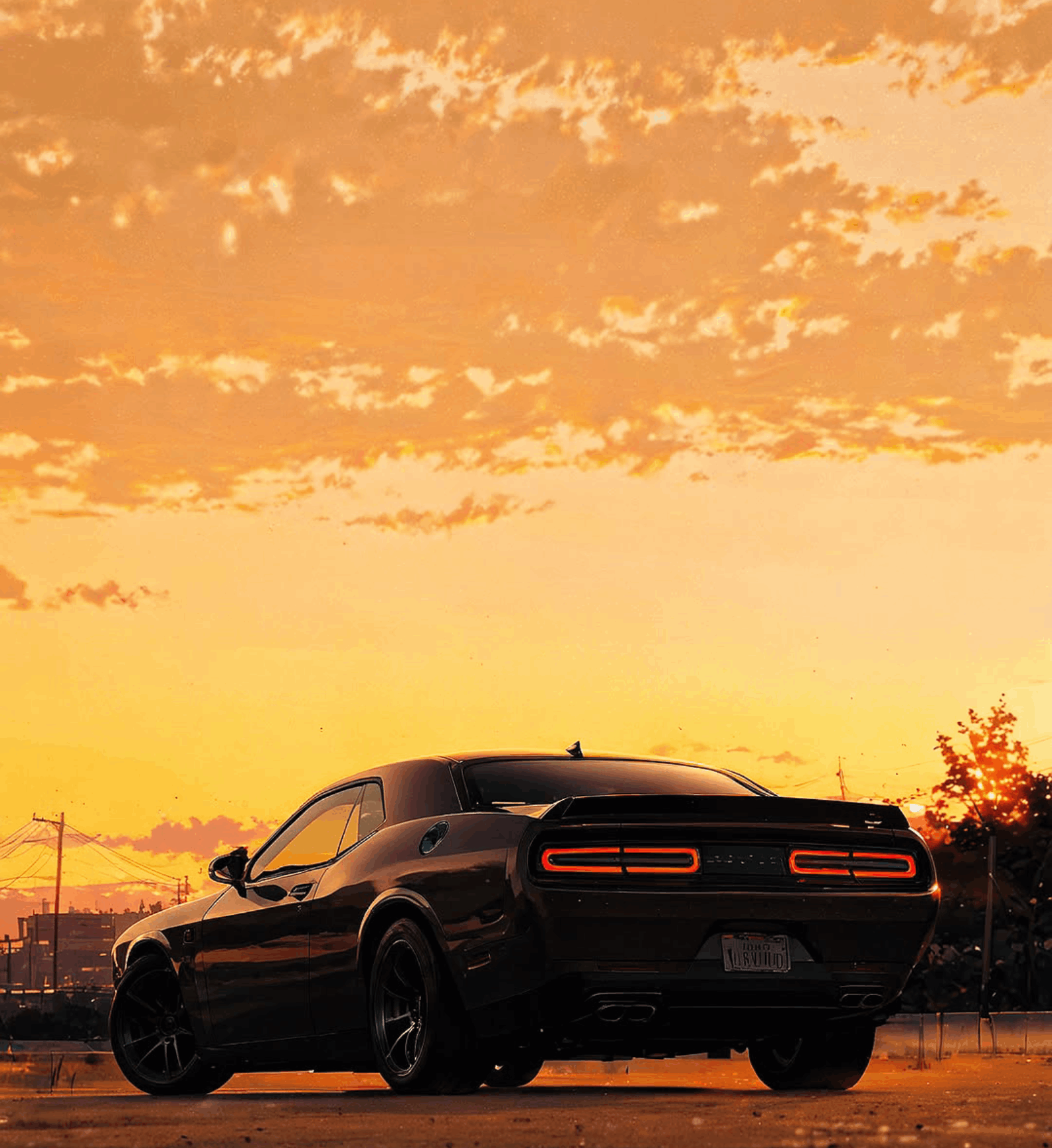 Golden Hour Muscle - Cars Edition