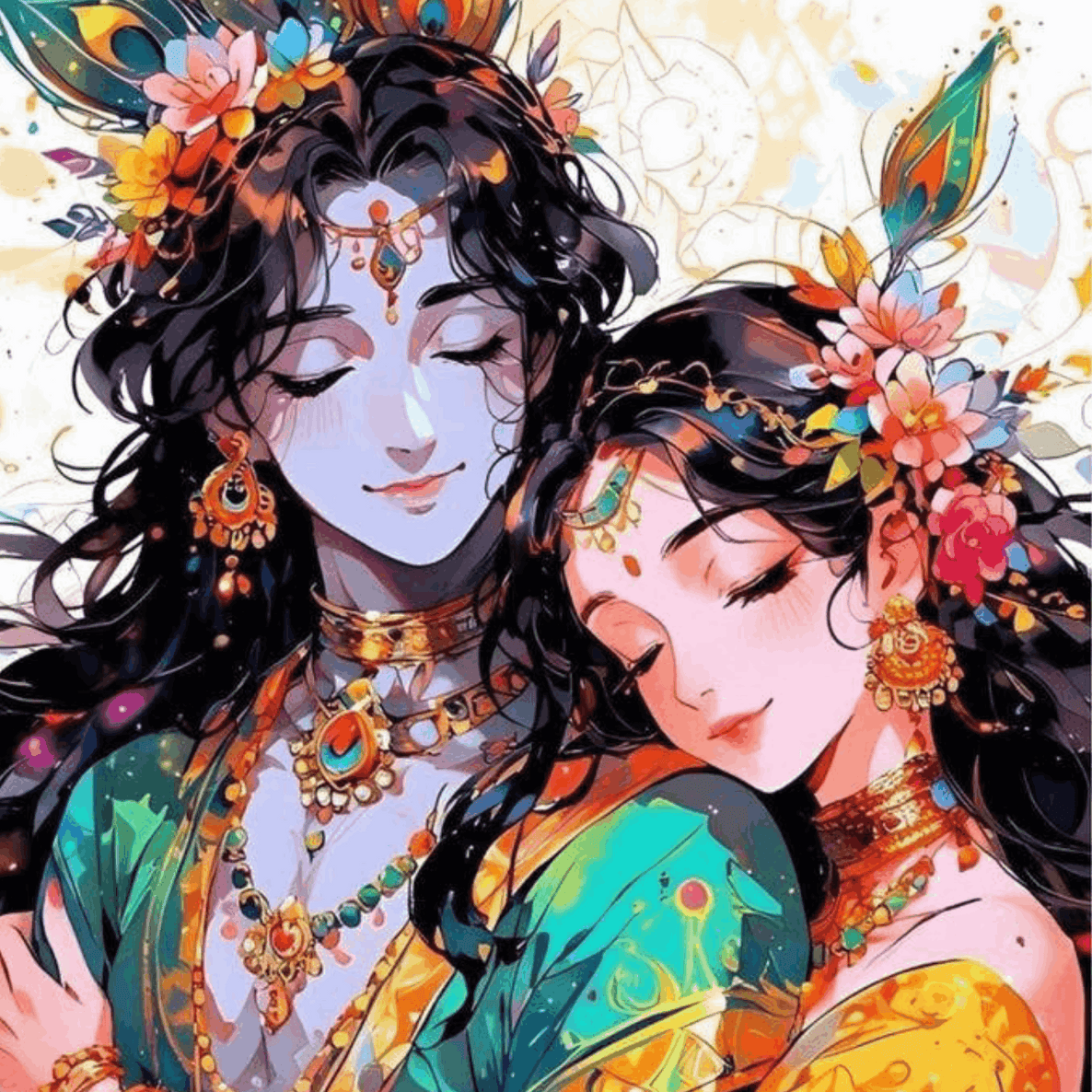 The Essence of Divine Love Radha Krishna