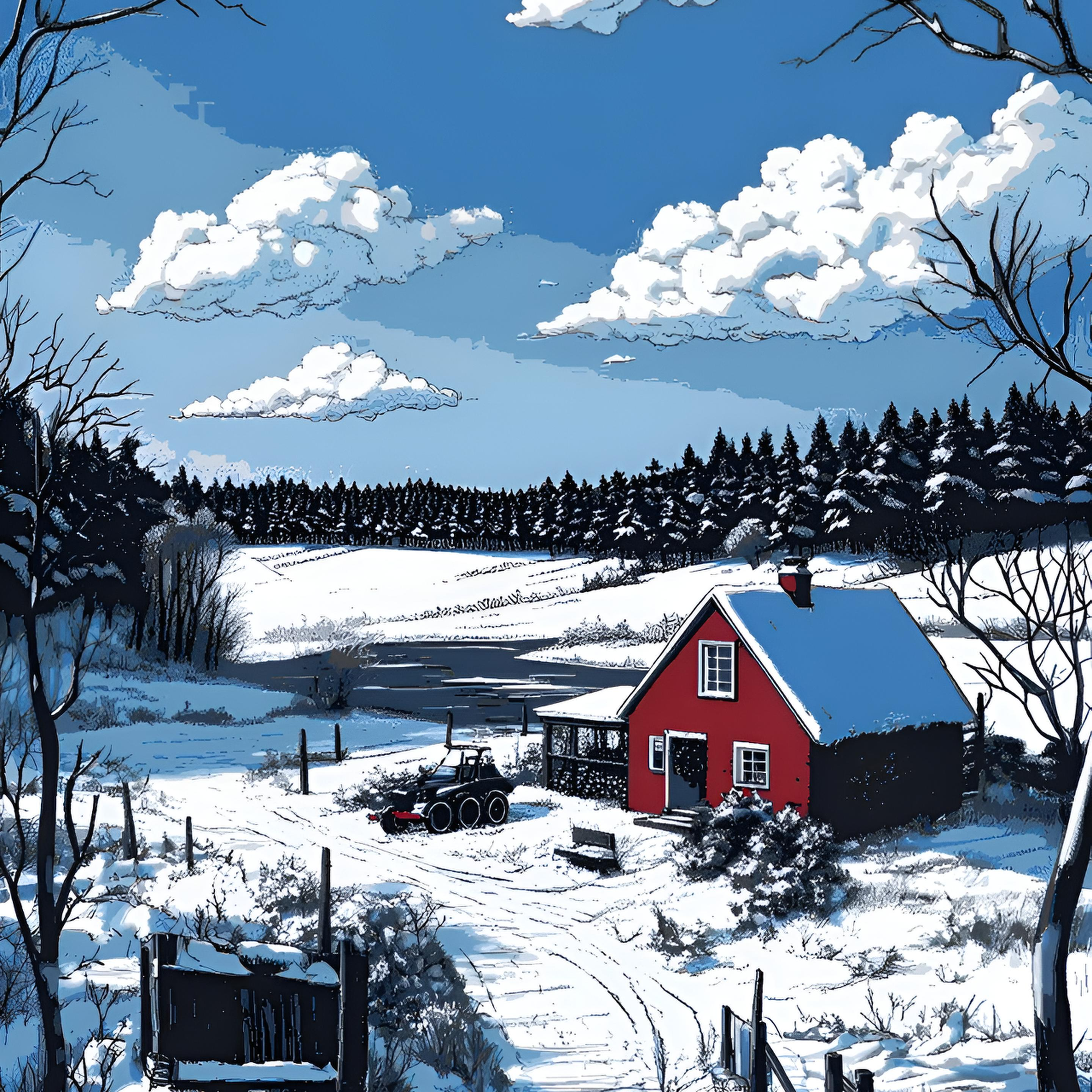 Silent Winter Landscape - Winter edition
