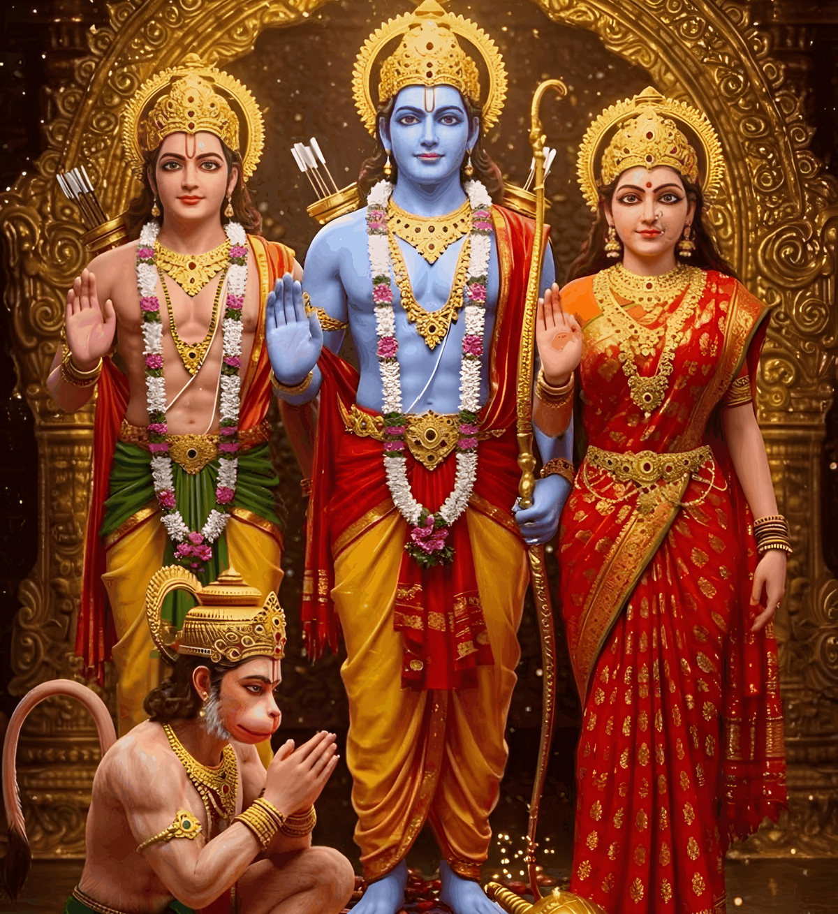 The sacred Ayodhya Darbar - Ramji