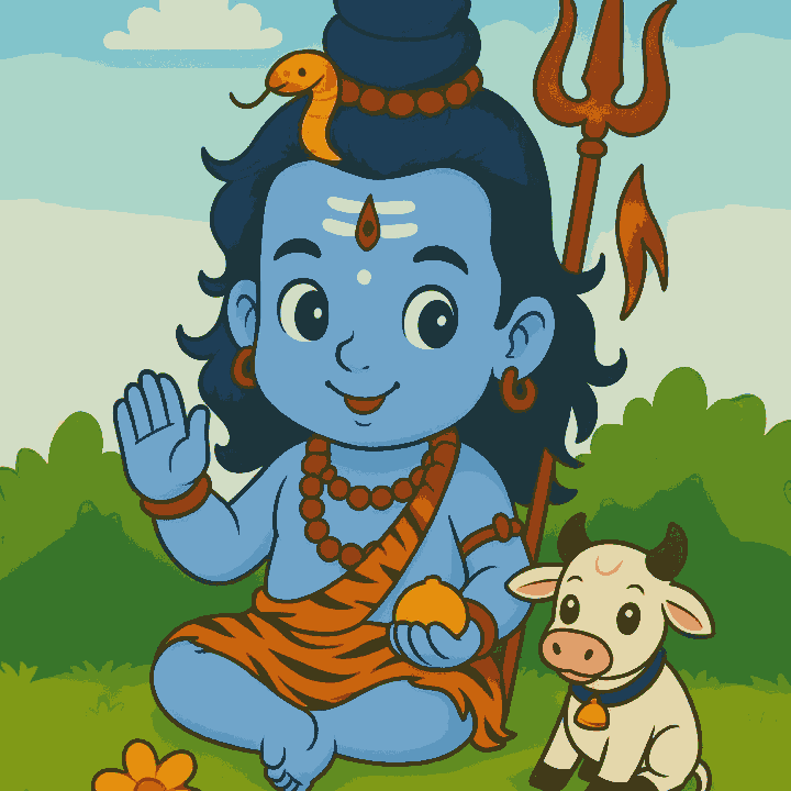Shiv and Nandi - Mahadevji