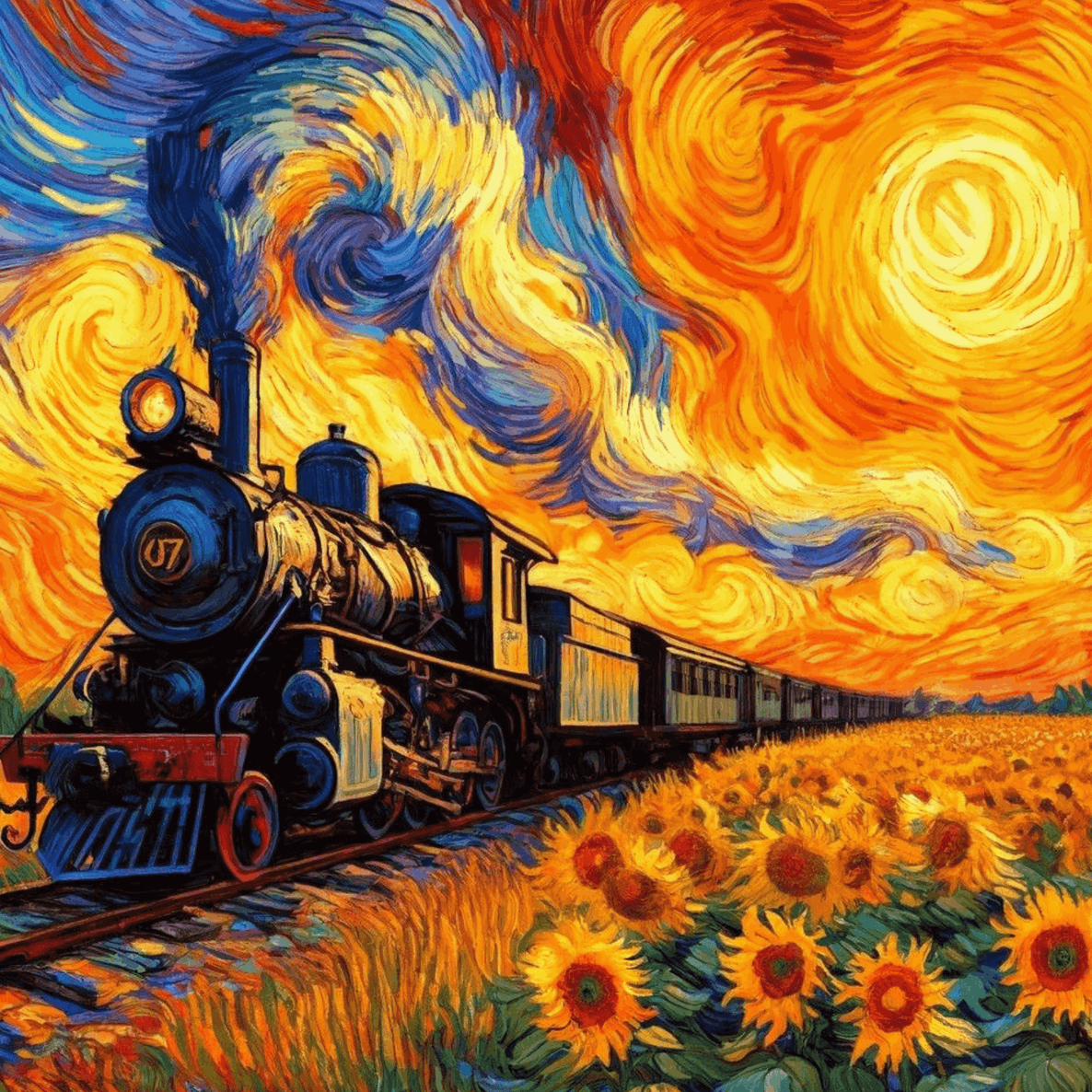 Wheels of Wonder in Starry Motion