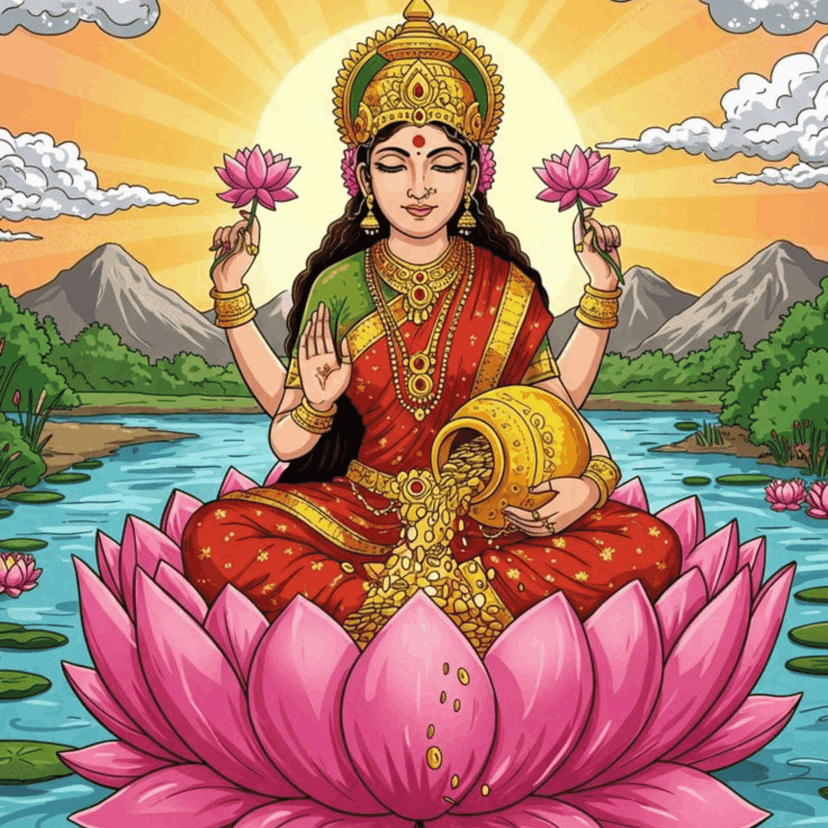 Shree Kamal Vahini - Lakshmi