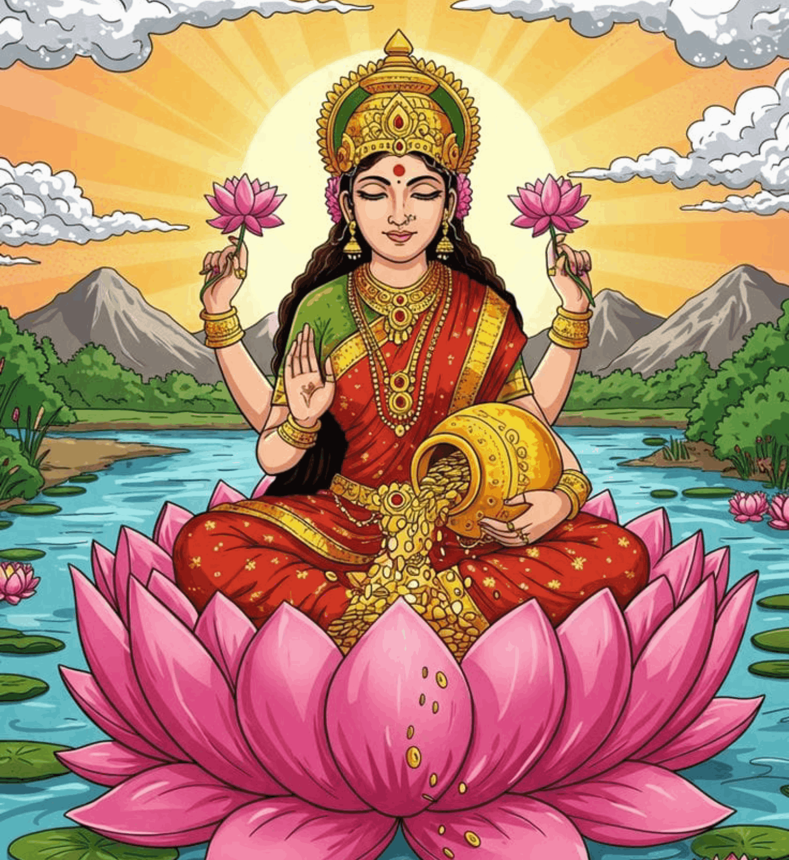 Shree Kamal Vahini - Lakshmi