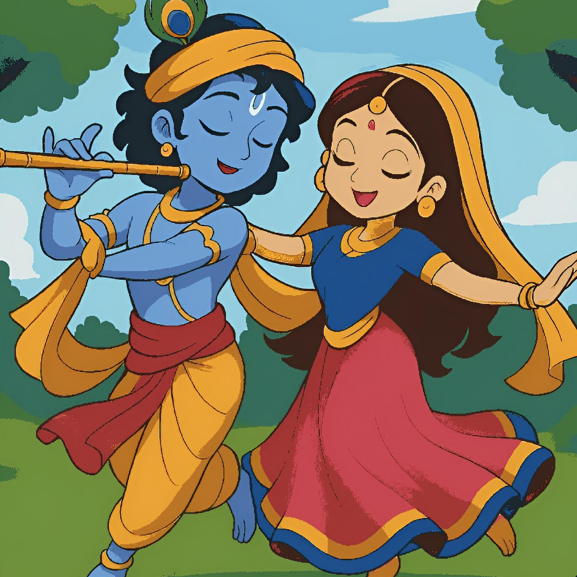 Radha Krishna - Rass