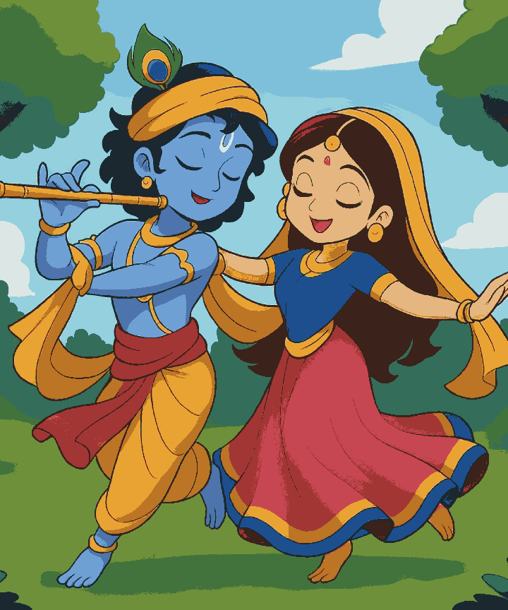 Radha Krishna - Rass