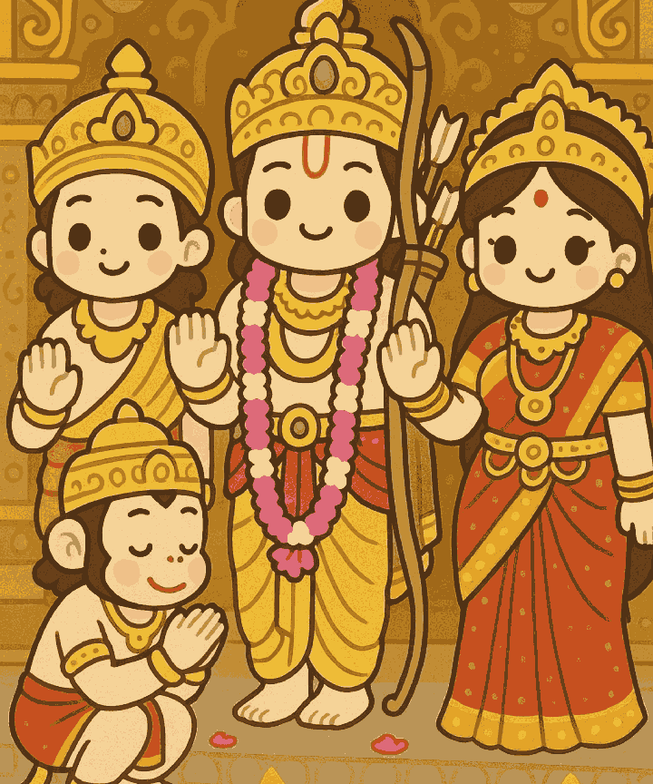 Ram Rajya - Ram Sita Hanuman