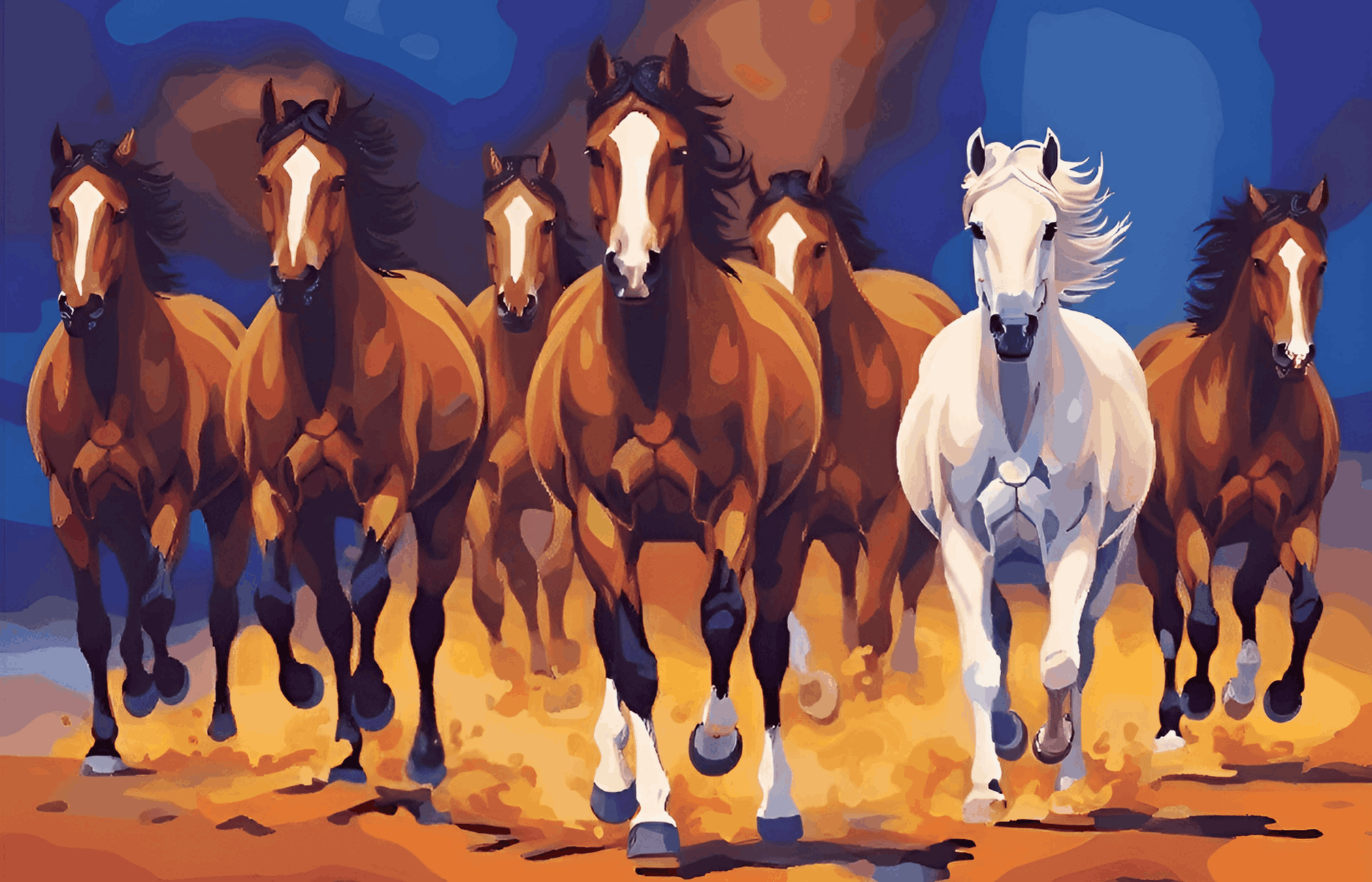 7 Horses Wildfire Run