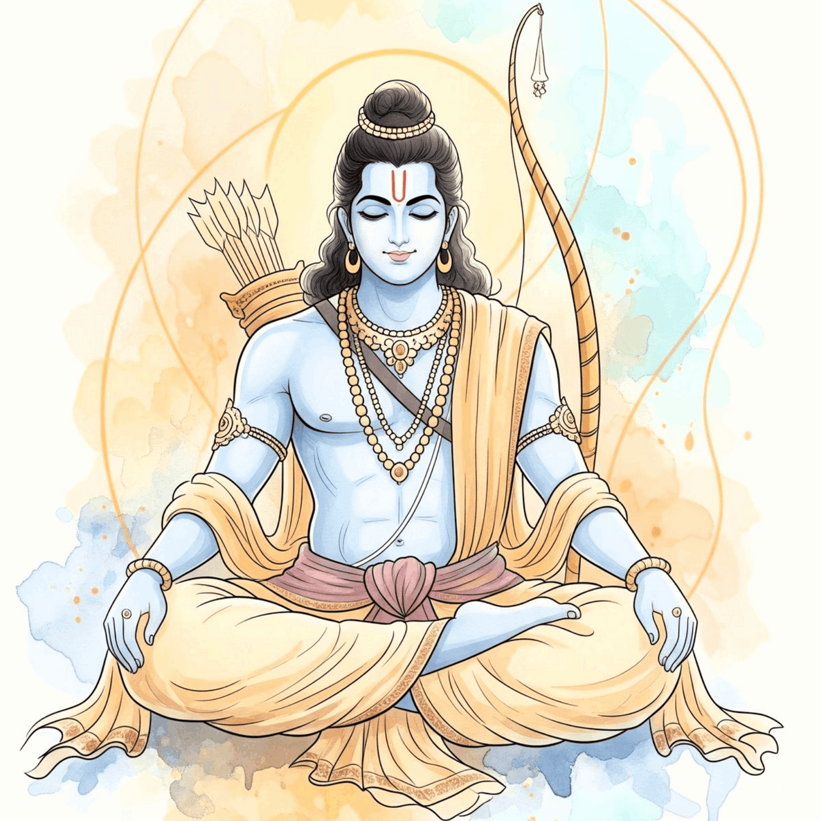 Shree Ram in Tapasya