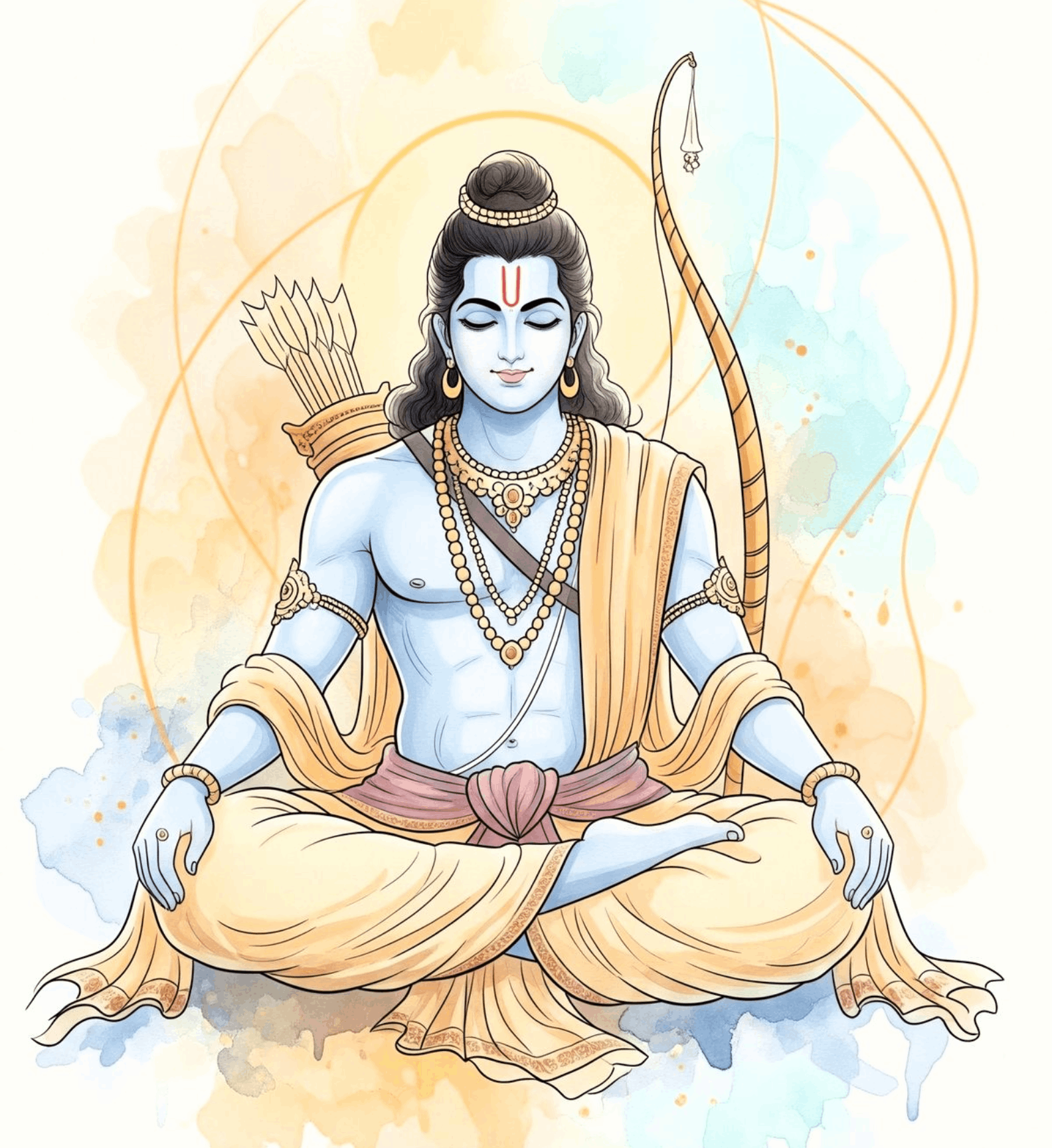 Shree Ram in Tapasya