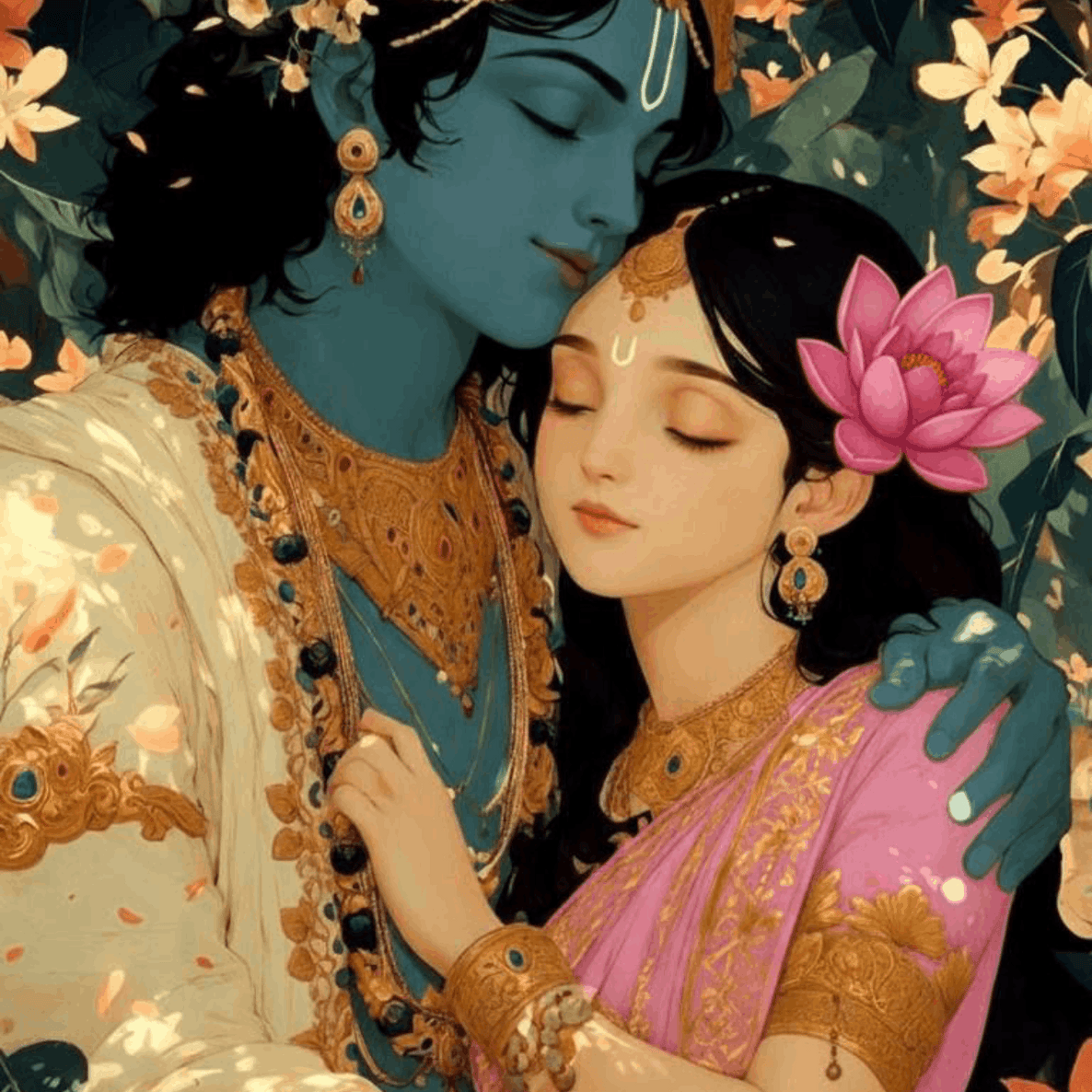 Petals Of Prem - Radha & Krishna