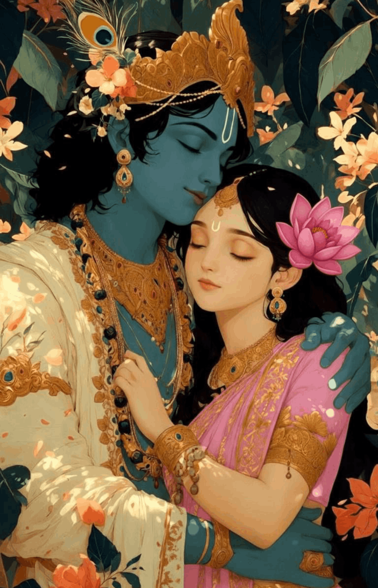 Petals Of Prem - Radha & Krishna