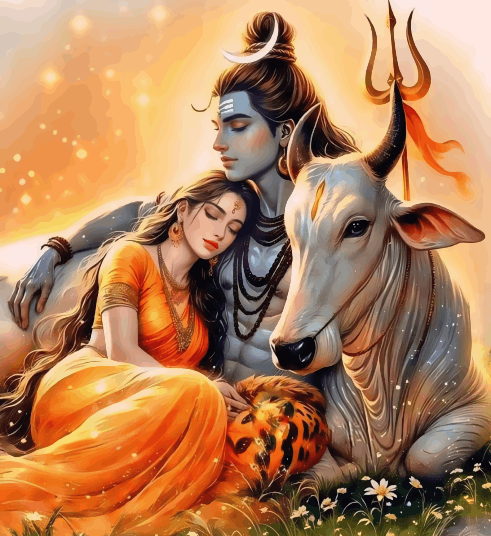 Sarvata - Shiv and Parvati