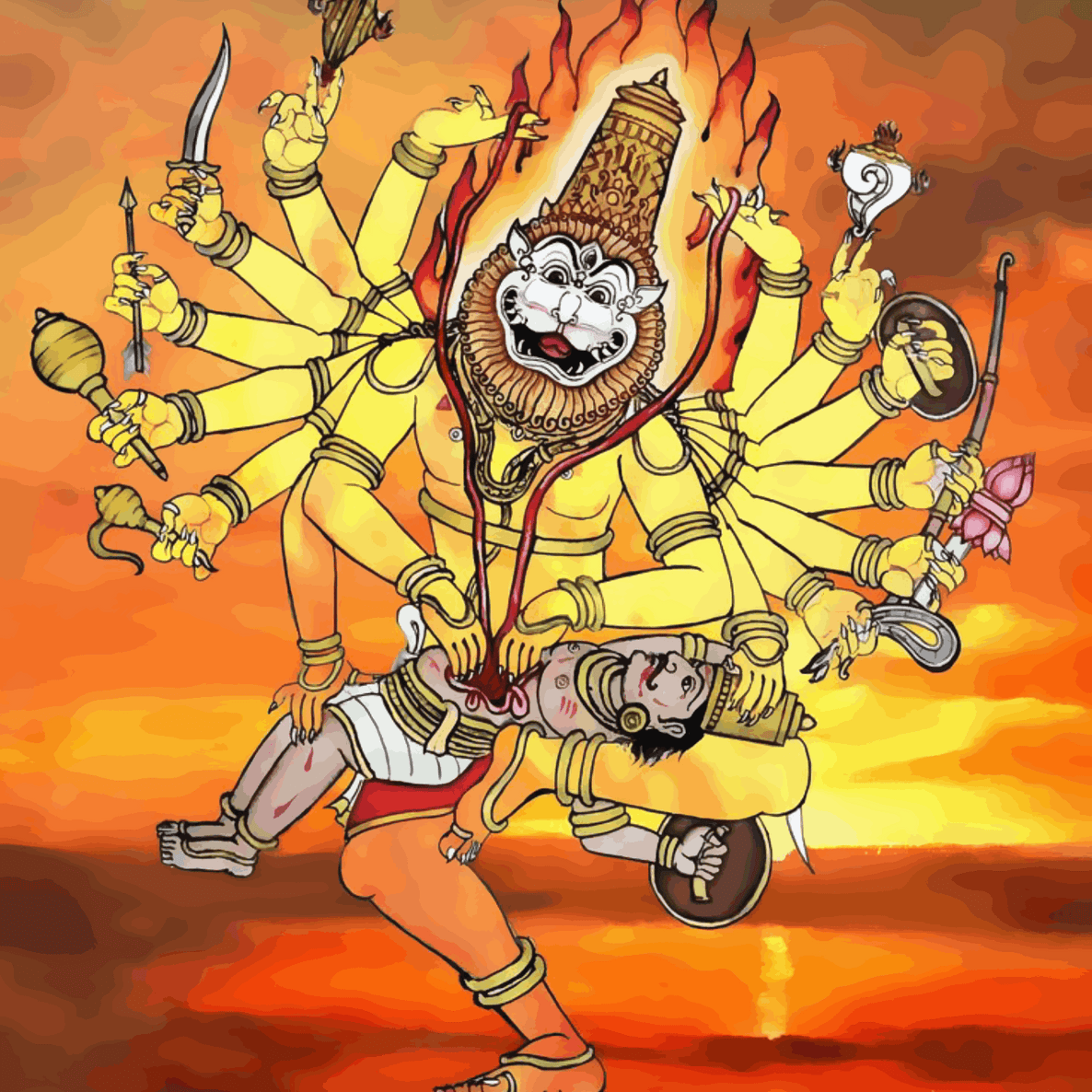 Protector of the Devout - Narasimha
