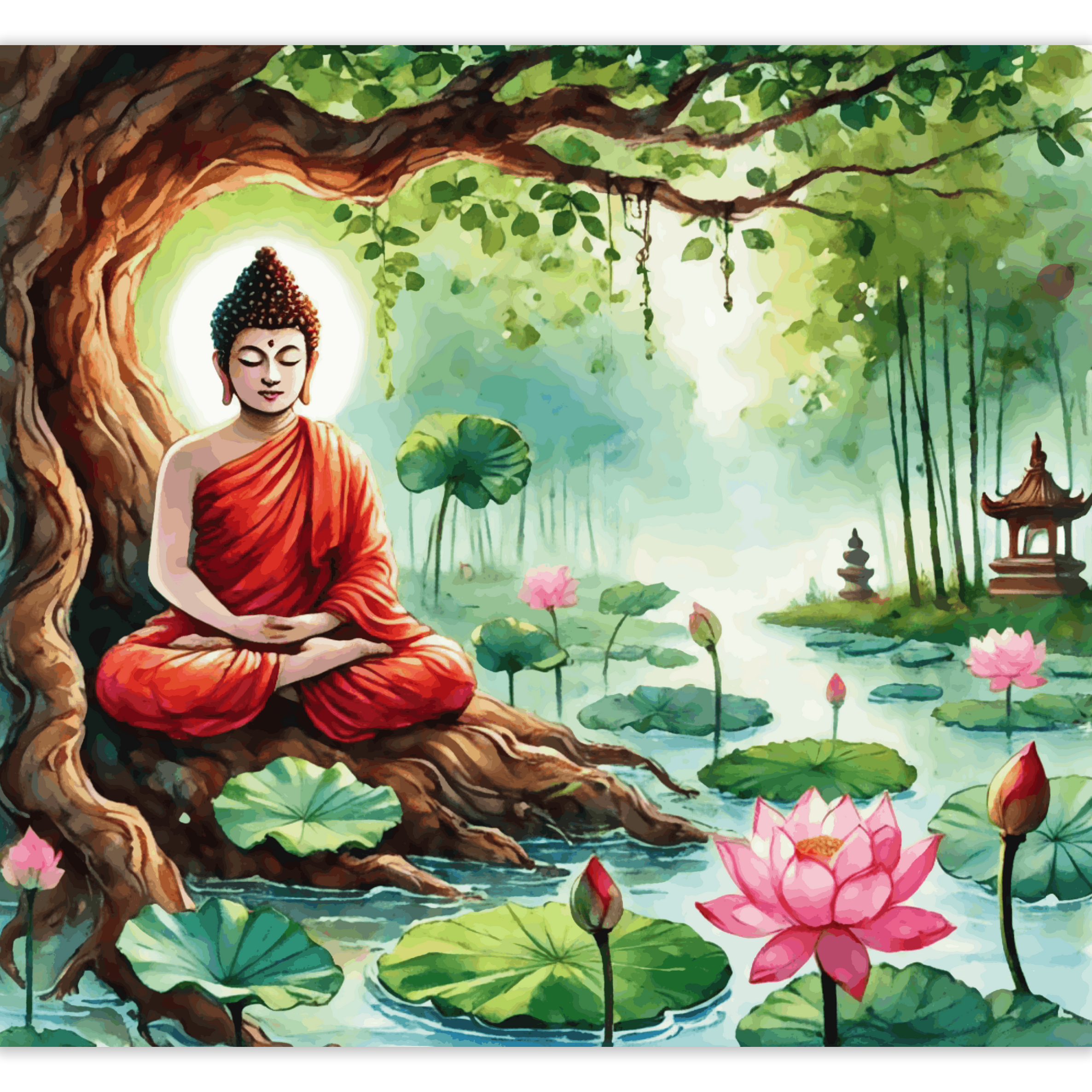 Enlightenment Beneath the Bodhi Tree
