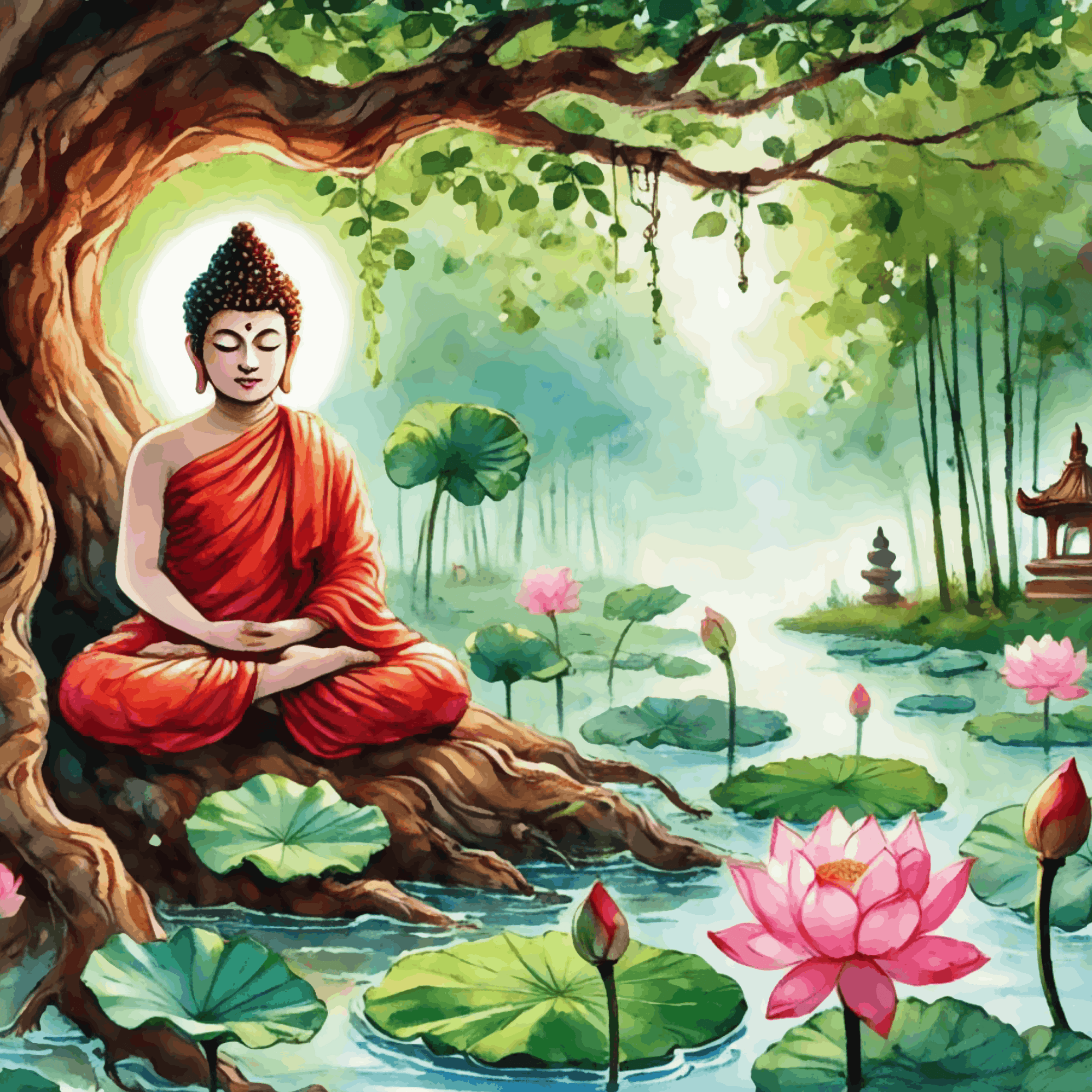 Enlightenment Beneath the Bodhi Tree
